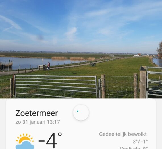 Lekker weer!